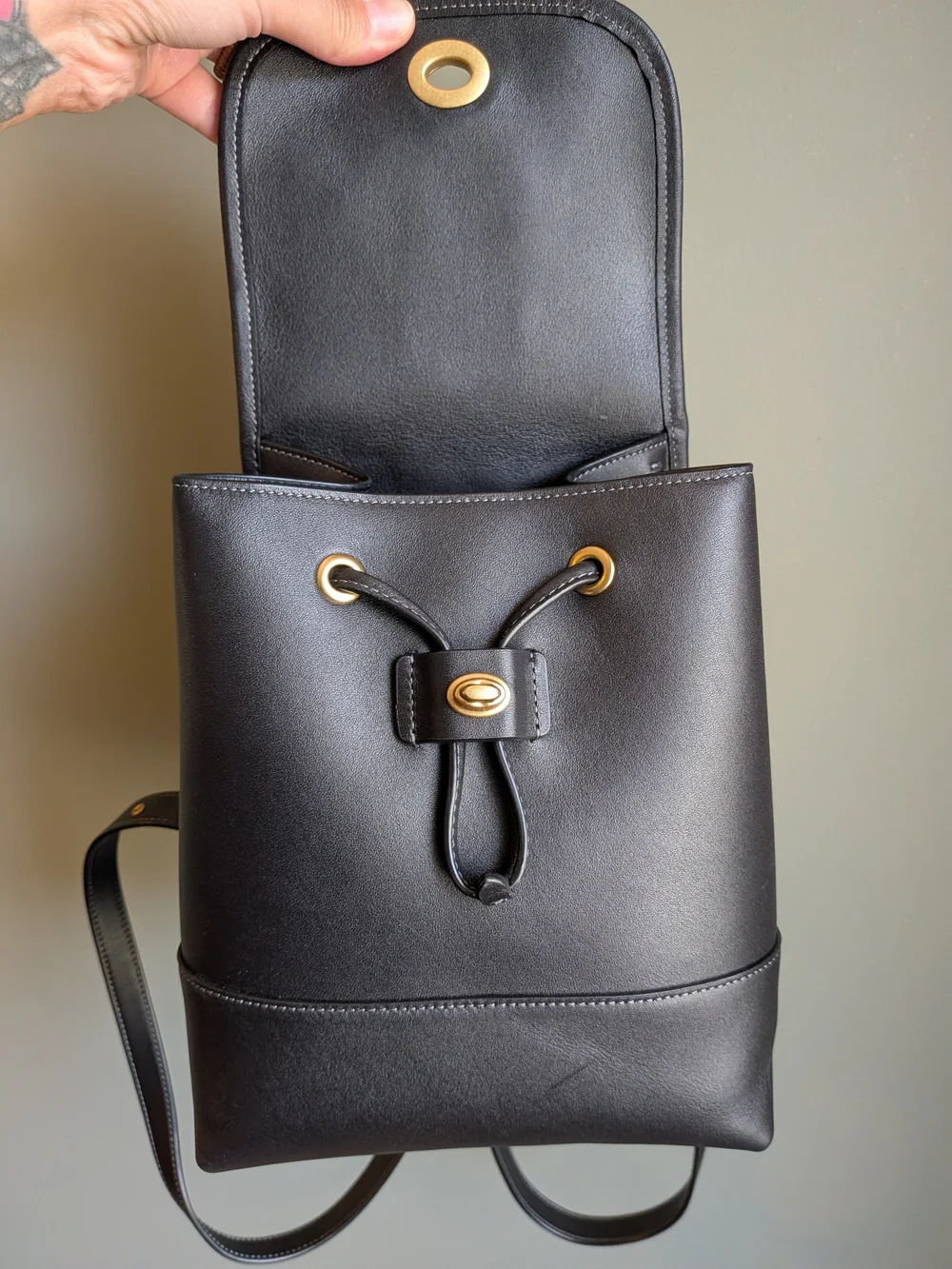 Coach Turnlock Backpack - Picture 7 of 14
